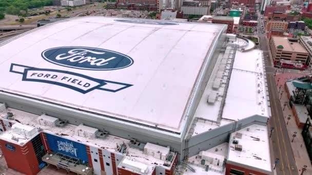 Stade Ford Field Detroit Haut Detroit Michigan Juin 2023 — Video