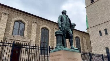 George Washington heykeli Detroit - DETROIT, ABD - 10 Haziran 2023