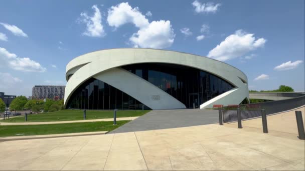 National Veterans Memorial Museum Columbus Ohio Columbus Usa Czerwiec 2023 — Wideo stockowe