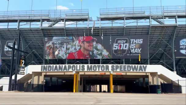 Indianapolis Motor Yarış Pisti Indianapolis Abd Haziran 2023 — Stok video