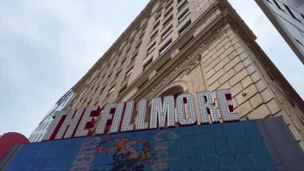 Fillmore Theater Detroit Detroit Usa June 2023 — Stock Video