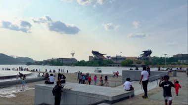 Pittsburgh 'daki Point State Parkı - ABD - Haziran 05, 2023