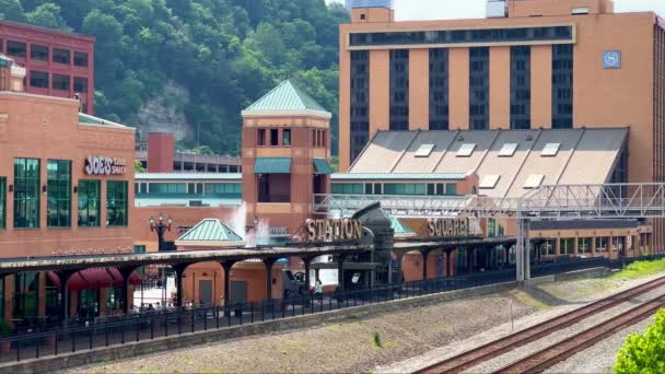 匹兹堡车站广场 美国匹茨堡 2023年6月5日 — 图库视频影像