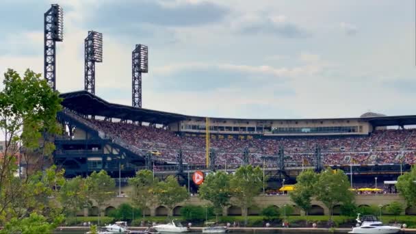 Στάδιο Pnc Park Baseball Στο Πίτσμπουργκ Pittsburgh Ηπα Ιουνίου 2023 — Αρχείο Βίντεο