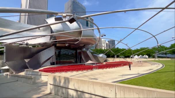 Pavillon Jay Pritzker Chicago Chicago États Unis Juin 2023 — Video