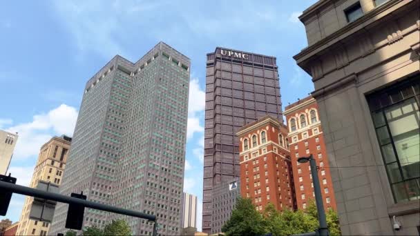 Edificio Upmc Pittsburgh Pittsburgh Usa Junio 2023 — Vídeo de stock