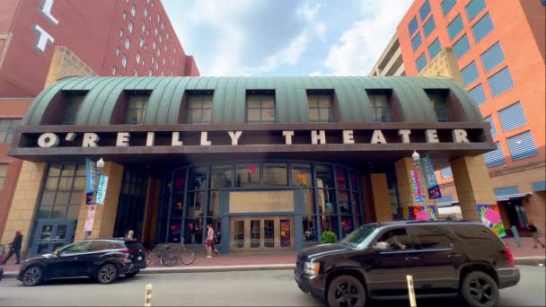 Reilly Theater Pittsburgh Pittsburgh Usa Junio 2023 — Vídeo de stock
