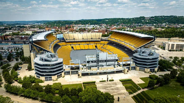 Estádio Acrisure Pittsburgh Vista Aérea Pittsburgh Estados Unidos Junho 2023 — Fotografia de Stock