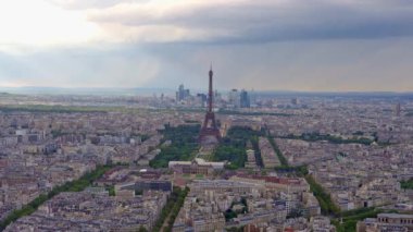 Fransa 'nın Paris kenti, yukarıdan bakıldığında, hisse senedi fotoğrafçılığı.