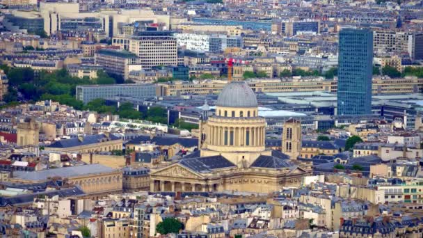 法国巴黎市的全神星 从空中俯瞰 2023年9月4日 — 图库视频影像
