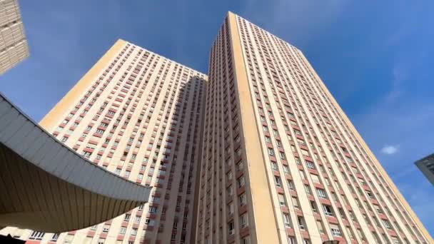 オリンピアーズと呼ばれるパリの13区の有名な住宅複合体 パリス フランス セプターリオ 2023 — ストック動画