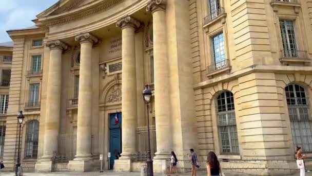 Université Paris Panthéon Sorbonne Faculté Droit Paris France Septembre 2023 — Video
