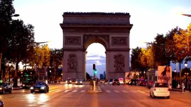 Paris 'te Zafer Kemeri Akşam Görüşü - PARIS, FRANCE - Eylül 04, 2023