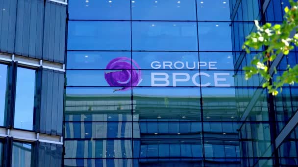 Bâtiment Bureaux Groupe Bpce Paris Paris France Septembre 2023 — Video