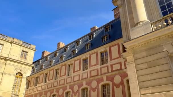 Castillo Versalles Ciudad París París Francia Septiembre 2023 — Vídeo de stock