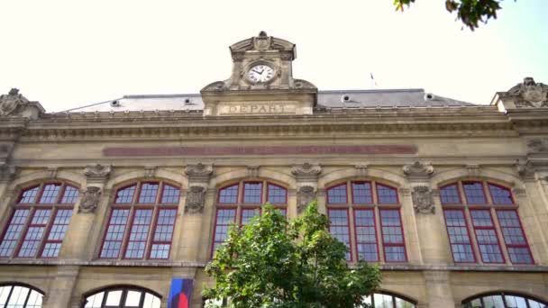 巴黎奥斯特里茨火车站 法国巴黎 2023年9月4日 — 图库视频影像