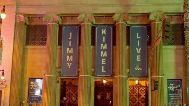 Jerry Kimmel Live Show Hollywood Los Angeles Usa November 2023 — Stock Video