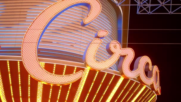 Circa Hotel Casino Las Vegas Las Vegas Usa Října 2023 — Stock video