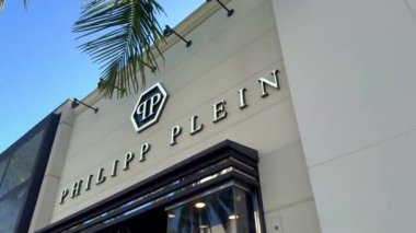 Philipp Plein Mağazası Rodeo Drive Beverly Hills - LOS ANGELES, ABD - 5 Kasım 2023