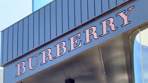 Burberry Store Rodeo Drive Beverly Hills Los Angeles États Unis — Video