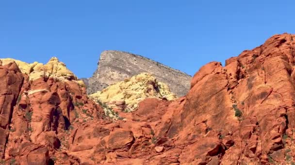 Wonderful Red Rock Canyon Nevada Fotografi — Stockvideo