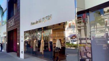 Alexander McQueen Mağazası Rodeo Drive Beverly Hills - LOS ANGELES, ABD - 5 Kasım 2023