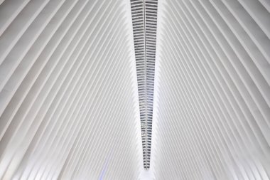 New York Dünya Ticaret Merkezi 'nde şaşırtıcı mimari - New York, Birleşik Devletler - 14 Şubat 2023