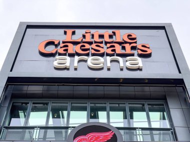 Detroit 'teki Little Caesars Arena - DETROIT, ABD - 10 Haziran 2023
