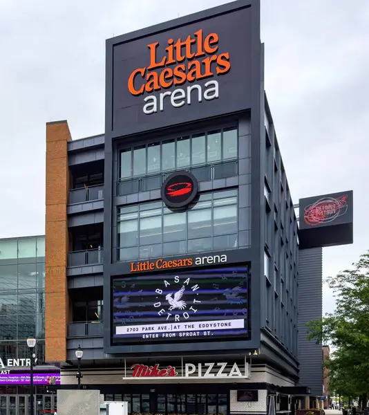 Detroit 'teki Little Caesars Arena - DETROIT, ABD - 10 Haziran 2023