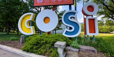 Columbus 'taki Bilim ve Sanayi Merkezi COSI - COLUMBUS, ABD - HAZİRAN 05, 2023