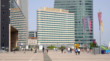 Paris 'teki La Defense Meydanı' ndaki Pullman Oteli - PARIS, FRANCE - 4 Eylül 2023