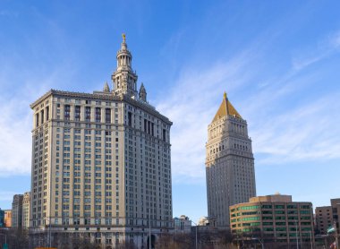 Manhattan 'daki New York Belediye Binası - sokak fotoğrafçılığı