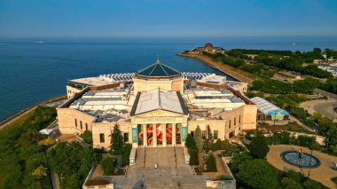 Chicago 'daki Field Müzesi - Hava Aracı Fotoğrafçılığı - Chicago, ILLINOIS - Haziran 06, 2023