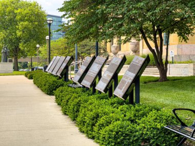 Columbus, ABD 'deki Battelle Riverfront Parkı' nda Anma Töreni - Haziran 08, 2023