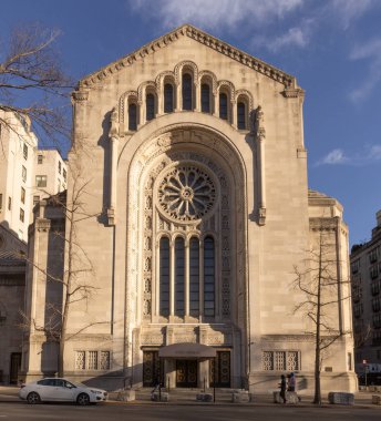 New York 'taki Tapınak Emanu-El - sokak fotoğrafçılığı