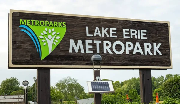 Michigan 'daki Erie Gölü Metroparkı - DETROIT, ABD - 10 Haziran 2023