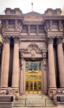 Dolar Tasarruf Bankası - Pittsburgh 'daki tarihi bina - ABD - Haziran 05, 2023