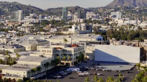 Paramount Pictures Studios Hollywood Los Angeles Drone Footage Los Angeles — Vídeo de Stock