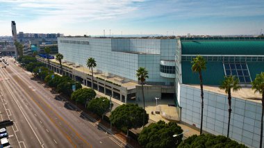 Los Angeles Kongre Merkezi - Los Angeles İHA görüntüleri - LOS ANGELES, ABD - 5 Kasım 2023