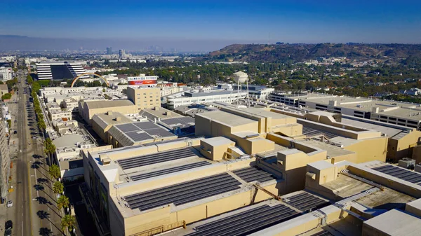 Sony Pictures Studios Columbia Pictures Culver City Antenninäköala Los Angeles — kuvapankkivalokuva