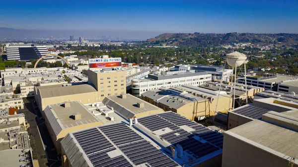 Culver City 'deki Sony Pictures Studios Columbia Pictures - Los Angeles Drone görüntüleri - LOS ANGELES, ABD - 5 Kasım 2023