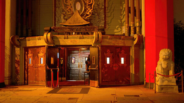 TCL Chinese Theater in Hollywood - LOS ANGELES, USA - NOVEMBER 5. 2023