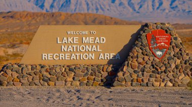 Mead Gölü Ulusal Rekreasyon Alanı - BOULDER Şehri, ABD - 31 Ekim 2023