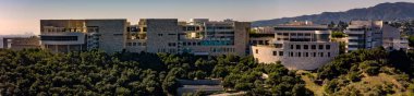 Getty Center Müzeleri Los Angeles Bel Air - LOS ANGELES, ABD - 5 Kasım 2023