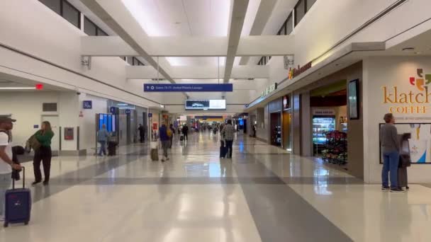 Lax Aeropuerto Internacional Los Ángeles Los Ángeles Noviembre 2023 — Vídeo de stock
