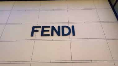 Rodeo Drive Beverly Hills Fendi Mağazası - LOS ANGELES, ABD - 5 Kasım 2023