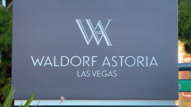 Las Vegas 'taki Waldorf Astoria Oteli LAS VEGAS, ABD 31 Ekim 2023