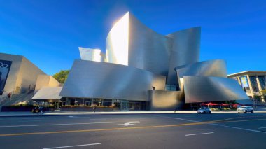 Los Angeles 'taki Modern Mimarlık Walt Disney Konser Salonu - LOS ANGELES, ABD - 5 Kasım 2023