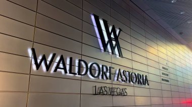Las Vegas 'taki Waldorf Astoria Oteli LAS VEGAS, ABD 31 Ekim 2023