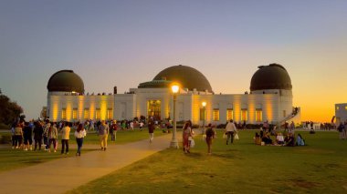 Hollywood 'daki Griffith Gözlemevi - LOS ANGELES, ABD - 5 Kasım 2023
